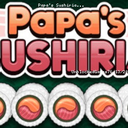 Papa's Sushiria