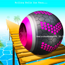 Rolling Balls Sea Race